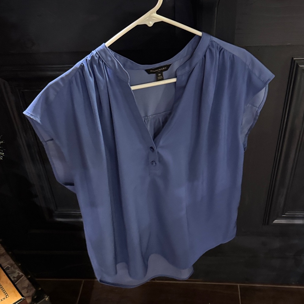 Banana Republic Women's Blue Blouse